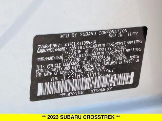 2023 Subaru Crosstrek Sport