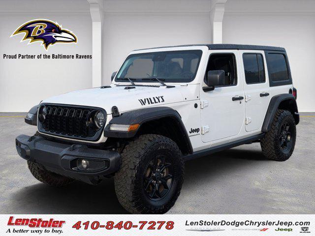 2024 Jeep Wrangler 4-Door Willys 4x4