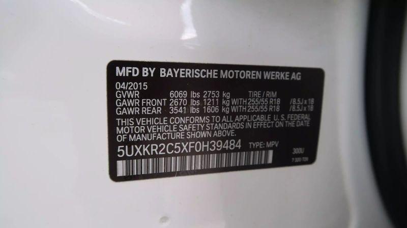 2015 BMW X5 sDrive35i