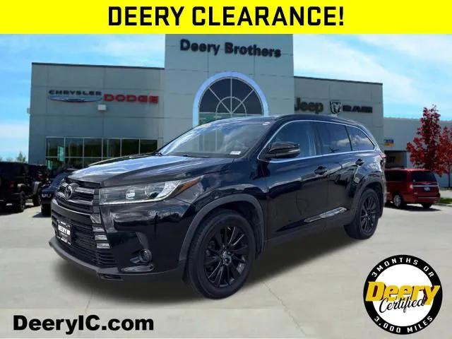 2019 Toyota Highlander SE