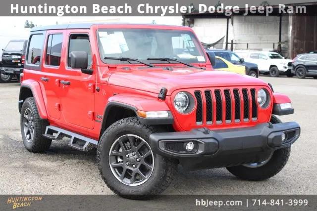 2021 Jeep Wrangler 80th Anniversary 4x4 for sale in Huntington Beach, CA