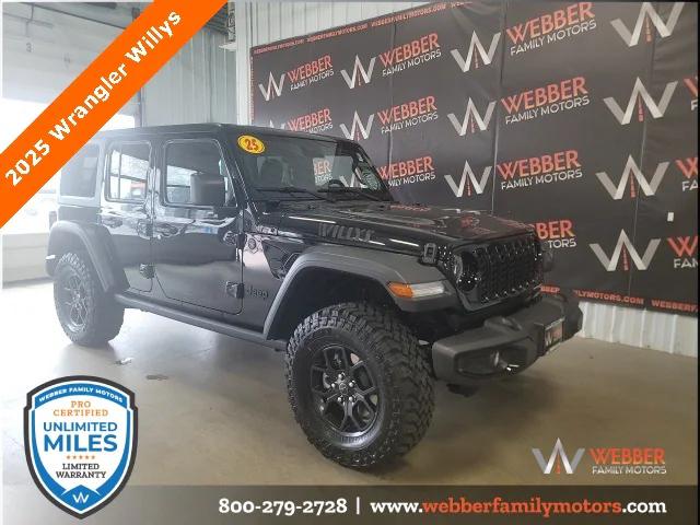 2025 Jeep Wrangler WRANGLER 4-DOOR WILLYS