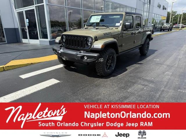 2025 Jeep Gladiator GLADIATOR WILLYS 4X4 2025 Jeep Gladiator GLADIATOR WILLYS 4X4