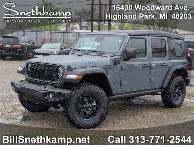 2025 Jeep Wrangler 4xe WRANGLER 4-DOOR WILLYS 4xe