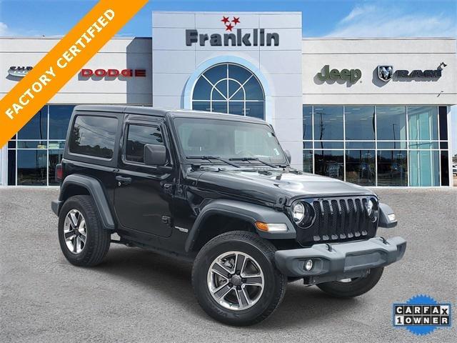 2019 Jeep Wrangler Sport S 4x4