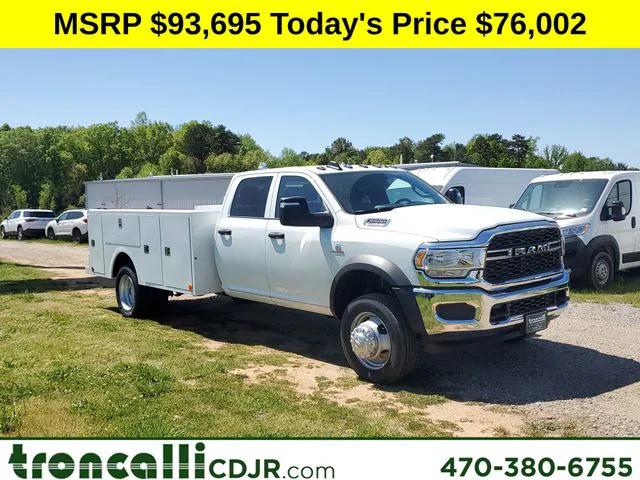 2024 RAM Ram 5500 Chassis Cab RAM 5500 TRADESMAN CHASSIS CREW CAB 4X4 84 CA