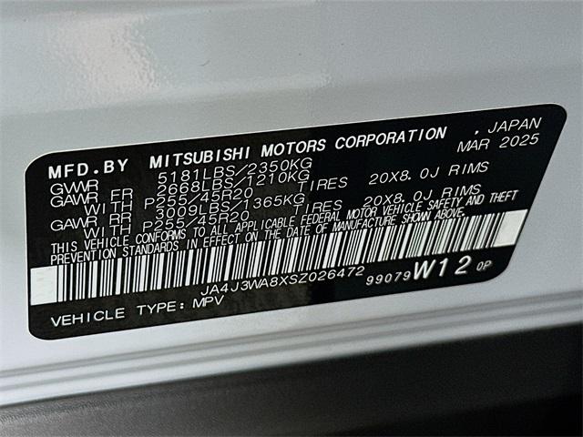 2025 Mitsubishi Outlander SEL 2.5 2WD