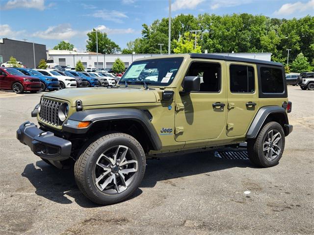 2025 Jeep Wrangler 4xe WRANGLER 4-DOOR SPORT S 4xe