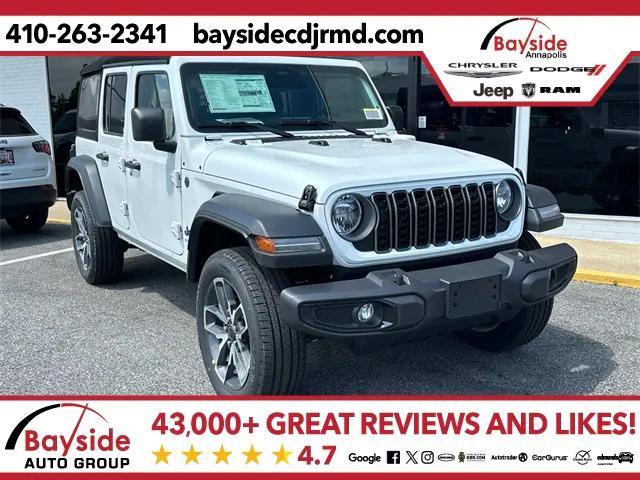 2025 Jeep Wrangler 4xe WRANGLER 4-DOOR SPORT S 4xe