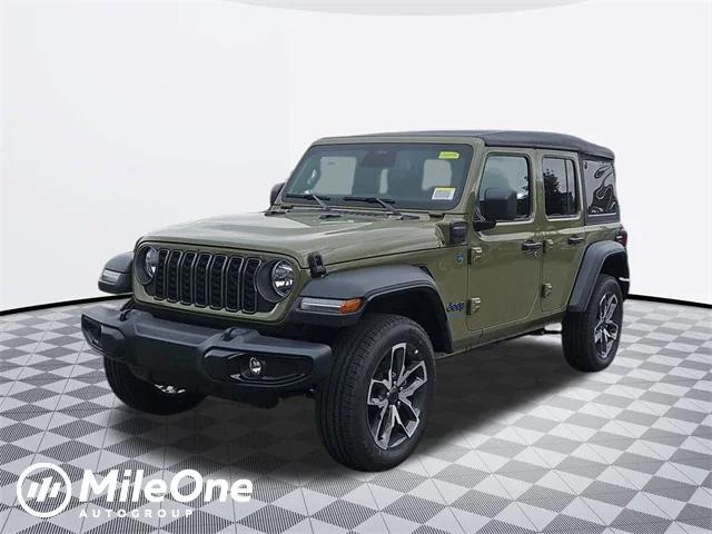 2025 Jeep Wrangler 4xe WRANGLER 4-DOOR SPORT S 4xe