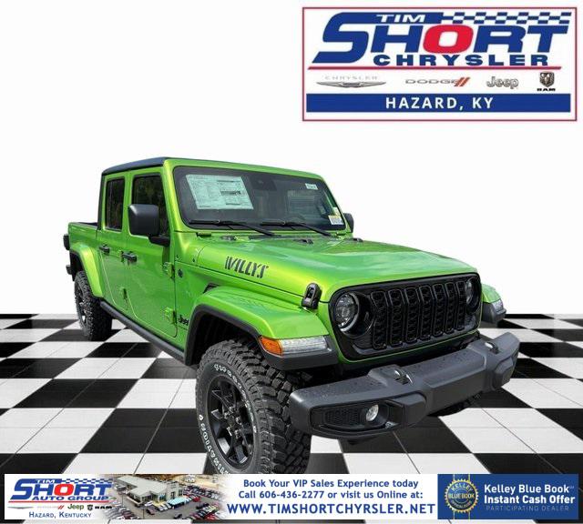 2025 Jeep Gladiator GLADIATOR WILLYS 4X4 2025 Jeep Gladiator GLADIATOR WILLYS 4X4