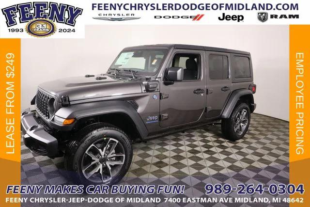 2025 Jeep Wrangler 4xe WRANGLER 4-DOOR SPORT S 4xe