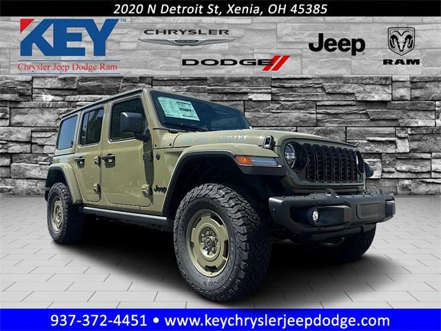 2025 Jeep Wrangler 4xe WRANGLER 4-DOOR WILLYS 41 4xe