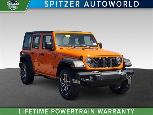 2025 Jeep Wrangler 4xe WRANGLER 4-DOOR SPORT S 4xe
