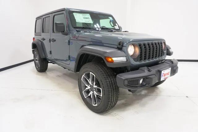 2025 Jeep Wrangler 4xe WRANGLER 4-DOOR SPORT S 4xe