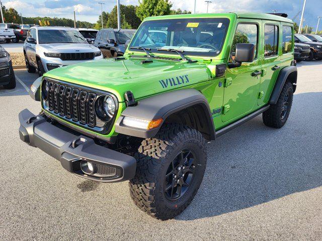 2025 Jeep Wrangler 4xe WRANGLER 4-DOOR WILLYS 4xe