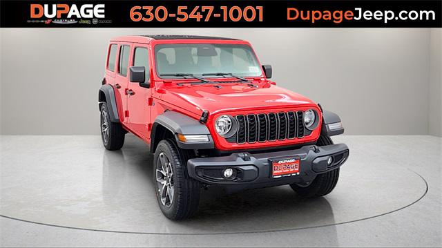 2025 Jeep Wrangler 4xe WRANGLER 4-DOOR SPORT S 4xe