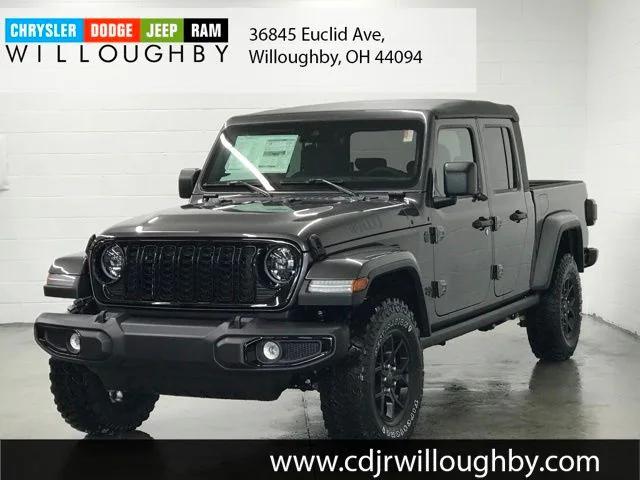 2025 Jeep Gladiator GLADIATOR WILLYS 4X4 2025 Jeep Gladiator GLADIATOR WILLYS 4X4