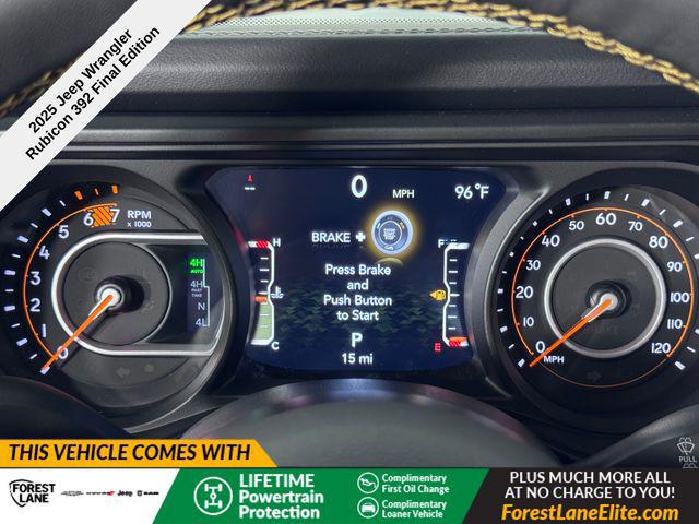 2025 Jeep Wrangler WRANGLER 4-DOOR RUBICON 392