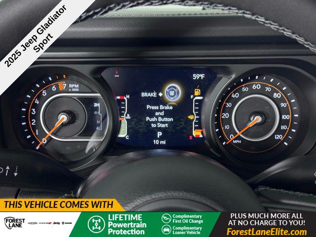 2025 Jeep Gladiator GLADIATOR TEXAS TRAIL 4X4