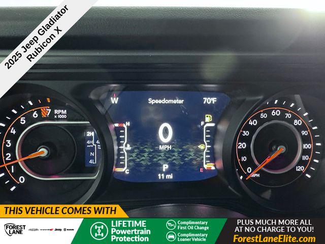 2025 Jeep Gladiator GLADIATOR RUBICON X 4X4
