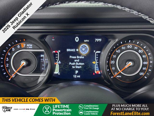 2025 Jeep Gladiator GLADIATOR RUBICON X 4X4
