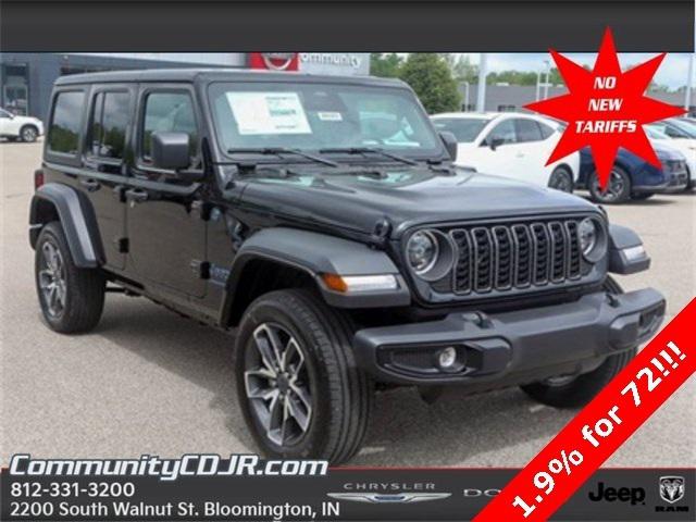 2025 Jeep Wrangler 4xe WRANGLER 4-DOOR SPORT S 4xe