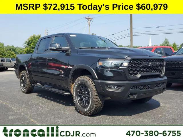 2025 RAM Ram 1500 RAM 1500 REBEL CREW CAB 4X4 57 BOX