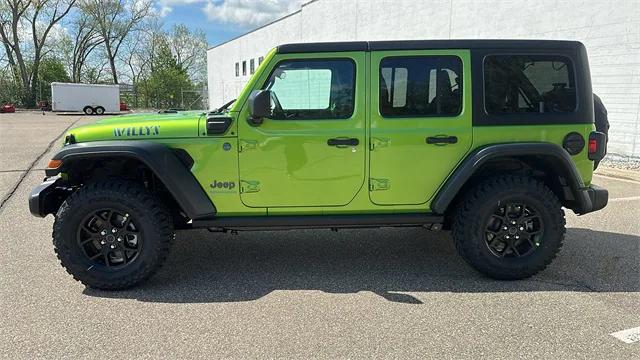 2025 Jeep Wrangler 4xe WRANGLER 4-DOOR WILLYS 4xe