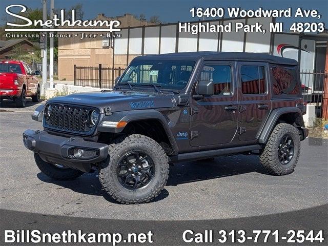 2025 Jeep Wrangler 4xe WRANGLER 4-DOOR WILLYS 4xe
