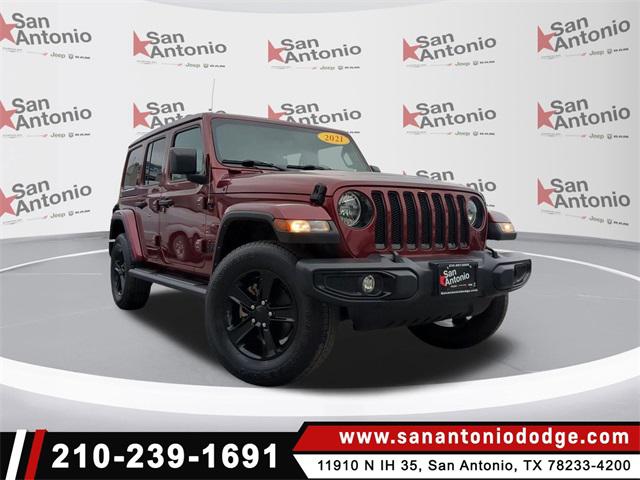 2021 Jeep Wrangler Unlimited Sahara Altitude 4x4