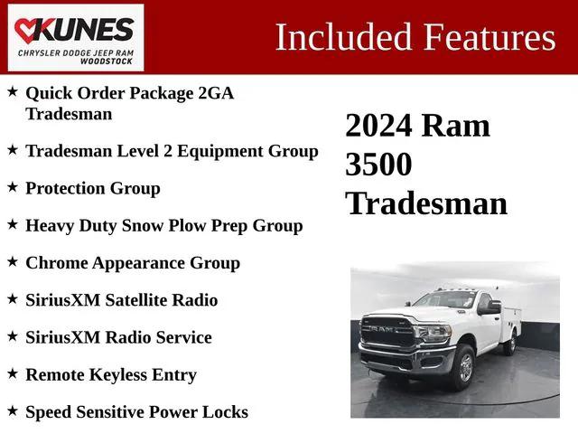 2024 RAM Ram 3500 RAM 3500 TRADESMAN REGULAR CAB 4X4 8 BOX