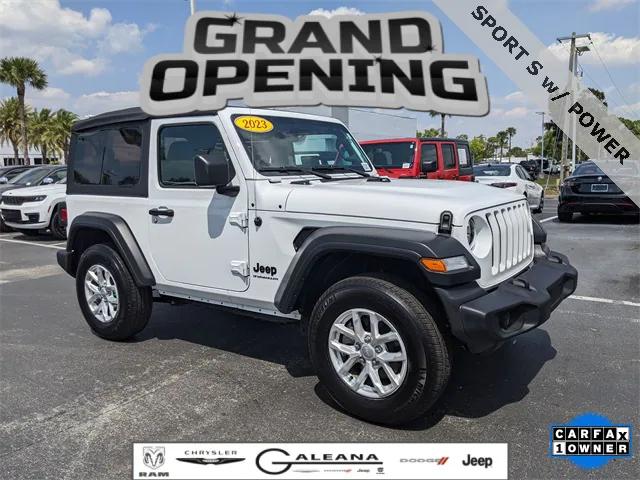 2023 Jeep Wrangler 2-Door Sport S 4x4