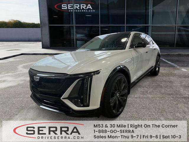 Crystal White Tricoat 2024 Cadillac LYRIQ Sport 3 AWD SUV / Crossover All-Wheel Drive Automatic