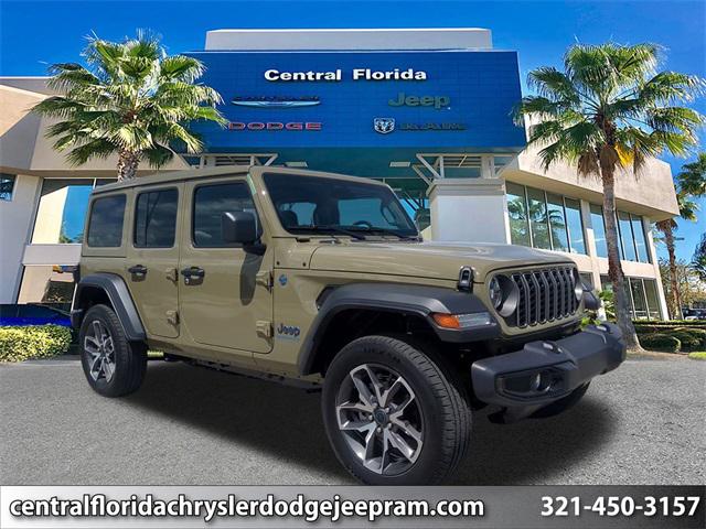 2025 Jeep Wrangler 4xe WRANGLER 4-DOOR SPORT S 4xe
