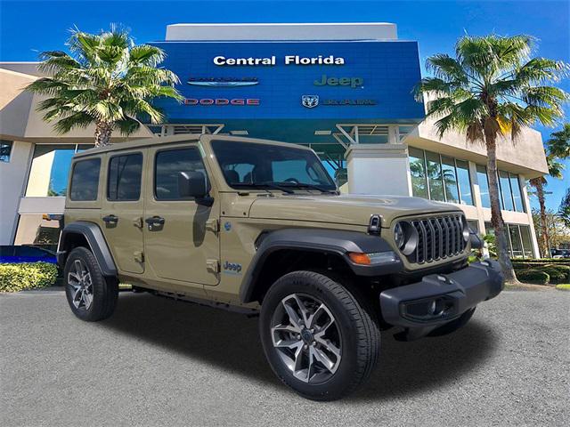 2025 Jeep Wrangler 4xe WRANGLER 4-DOOR SPORT S 4xe