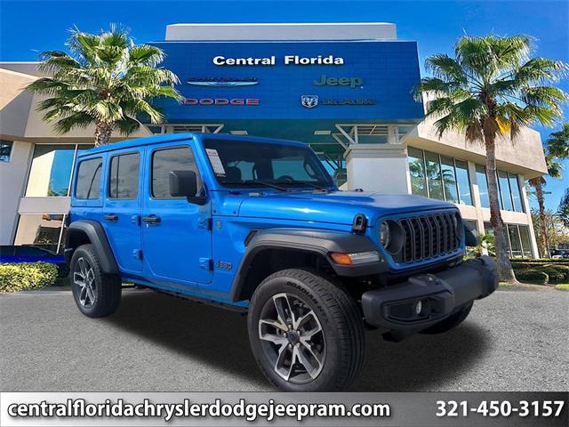 2025 Jeep Wrangler 4xe WRANGLER 4-DOOR SPORT S 4xe