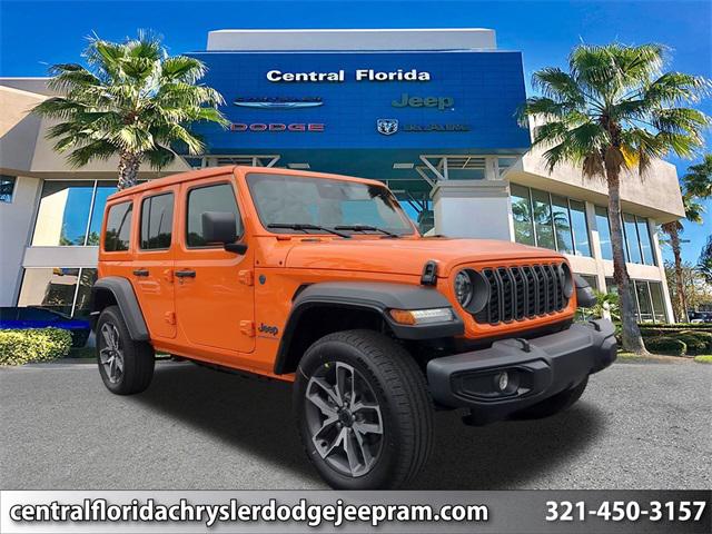 2025 Jeep Wrangler 4xe WRANGLER 4-DOOR SPORT S 4xe