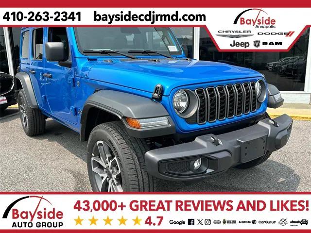 2025 Jeep Wrangler 4xe WRANGLER 4-DOOR SPORT S 4xe