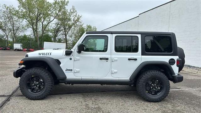 2025 Jeep Wrangler 4xe WRANGLER 4-DOOR WILLYS 4xe