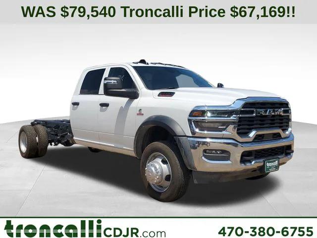 2025 RAM Ram 5500 Chassis Cab RAM 5500 TRADESMAN CHASSIS CREW CAB 4X4 84 CA