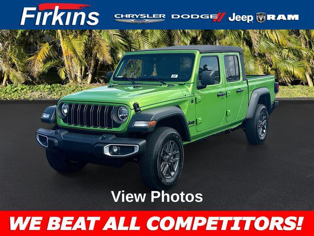2025 Jeep Gladiator GLADIATOR SPORT S 4X4 2025 Jeep Gladiator GLADIATOR SPORT S 4X4