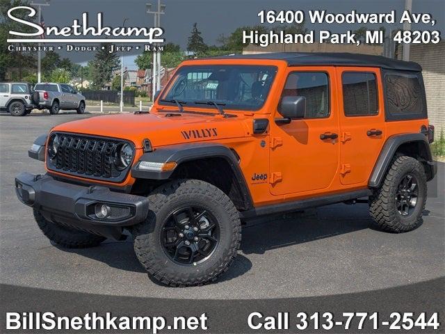 2025 Jeep Wrangler 4xe WRANGLER 4-DOOR WILLYS 4xe