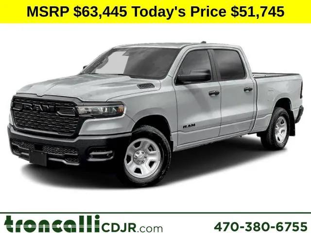 2025 RAM Ram 1500 RAM 1500 BIG HORN CREW CAB 4X4 57 BOX
