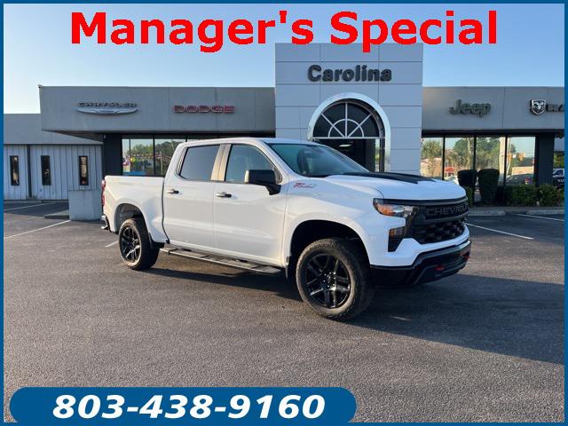 2024 Chevrolet Silverado 1500 4WD Crew Cab Short Bed Custom Trail Boss
