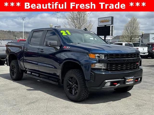 2021 Chevrolet Silverado 1500 4WD Crew Cab Short Bed Custom Trail Boss