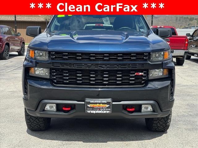 2021 Chevrolet Silverado 1500 4WD Crew Cab Short Bed Custom Trail Boss