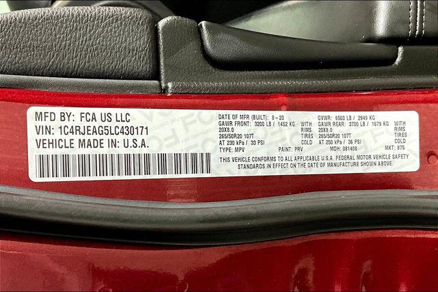 Used 2020 Jeep Grand Cherokee For Sale in Olive Branch, MS