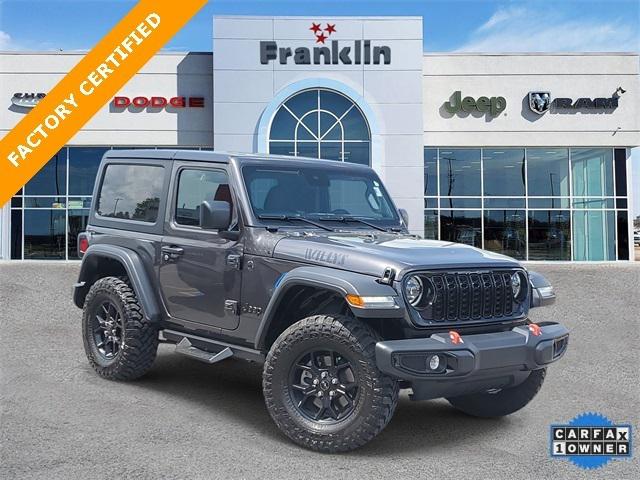 2024 Jeep Wrangler 2-Door Willys 4x4