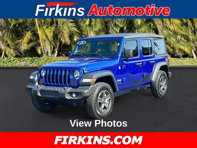 2018 Jeep Wrangler Unlimited Sport S 4x4